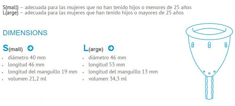 Tallas Ladycp